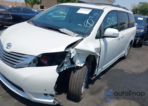 2017 Toyota Sienna Limited 7 Passenger from USA, damaged, VIN 5TDYZ3DC0HS805312